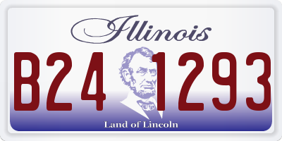 IL license plate B241293