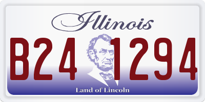 IL license plate B241294