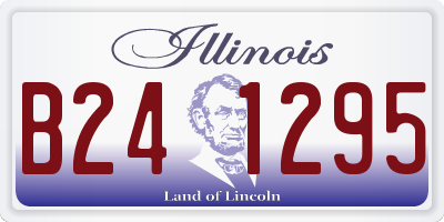 IL license plate B241295