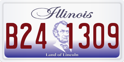IL license plate B241309