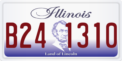 IL license plate B241310