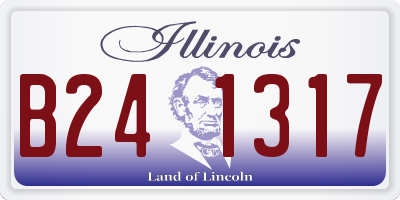IL license plate B241317