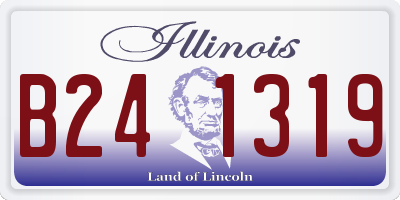 IL license plate B241319