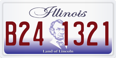 IL license plate B241321