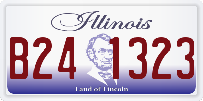 IL license plate B241323