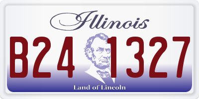IL license plate B241327