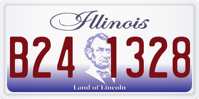 IL license plate B241328