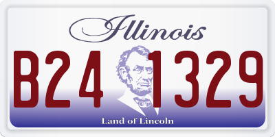 IL license plate B241329