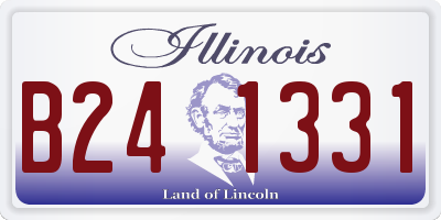 IL license plate B241331