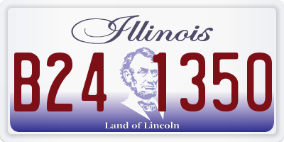 IL license plate B241350