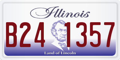 IL license plate B241357