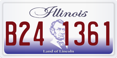 IL license plate B241361