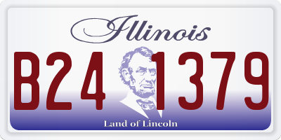 IL license plate B241379