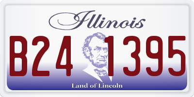 IL license plate B241395