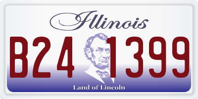 IL license plate B241399