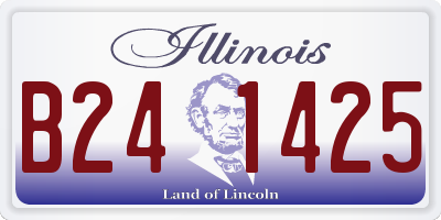 IL license plate B241425
