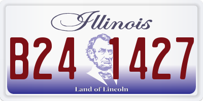 IL license plate B241427