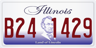 IL license plate B241429