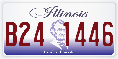 IL license plate B241446
