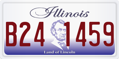 IL license plate B241459