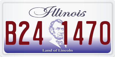 IL license plate B241470