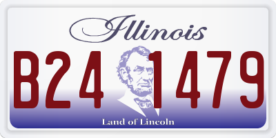 IL license plate B241479