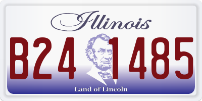 IL license plate B241485