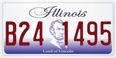 IL license plate B241495