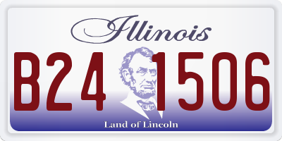 IL license plate B241506