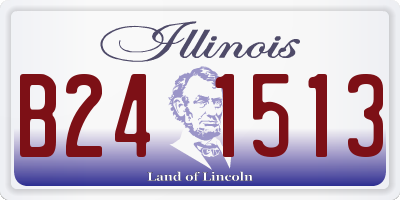 IL license plate B241513