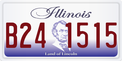IL license plate B241515