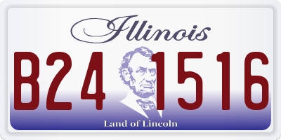 IL license plate B241516
