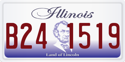 IL license plate B241519