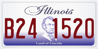 IL license plate B241520