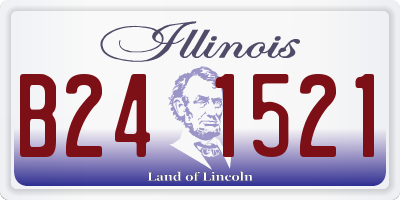 IL license plate B241521
