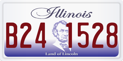 IL license plate B241528