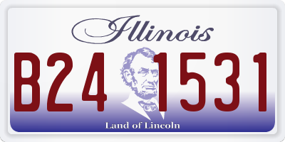 IL license plate B241531