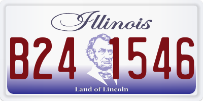 IL license plate B241546