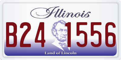 IL license plate B241556
