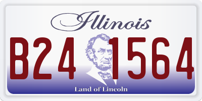 IL license plate B241564