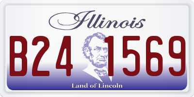 IL license plate B241569