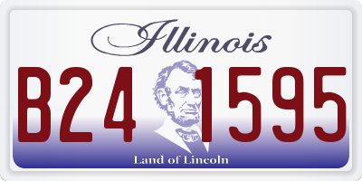 IL license plate B241595