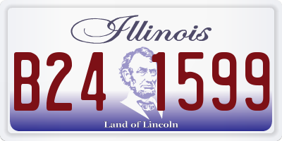 IL license plate B241599