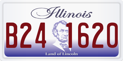 IL license plate B241620
