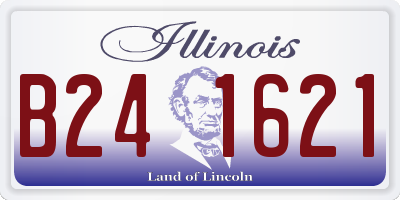 IL license plate B241621