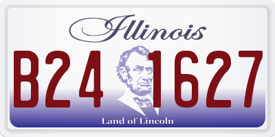 IL license plate B241627