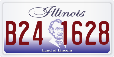 IL license plate B241628