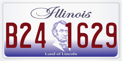 IL license plate B241629