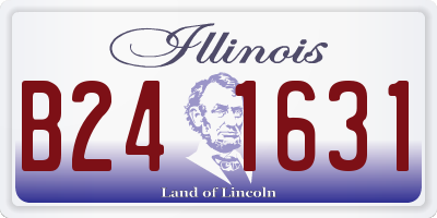 IL license plate B241631