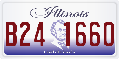 IL license plate B241660